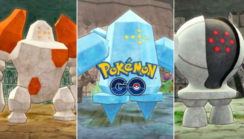 Pokemon go Regice Regirok Registeel