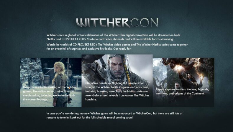 Witchercon annonce