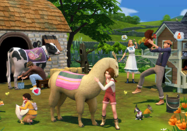 Les Sims 4 Vie à la campagne une ferme