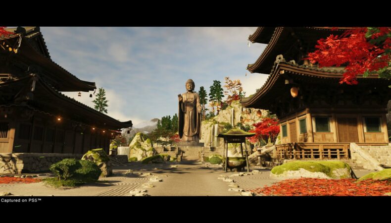 ghost of tsushima iki island dlc temple