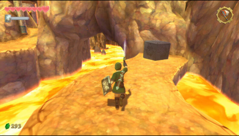 The Legend of Zelda Skyward Sword HD cube volcan odinn