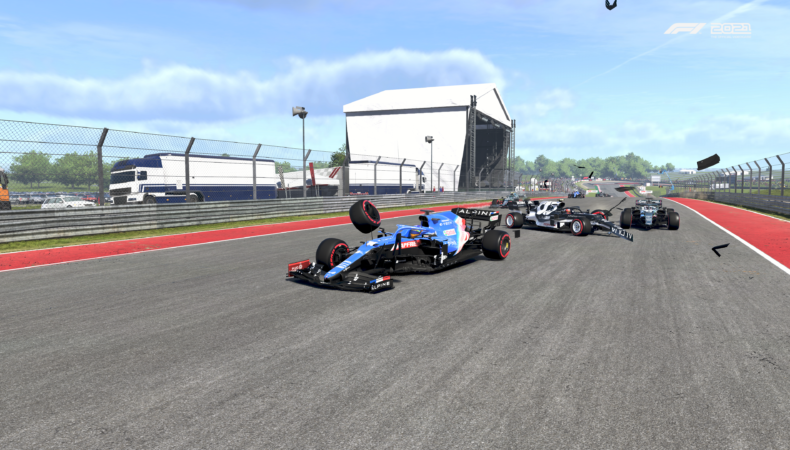 F1 2021 accident