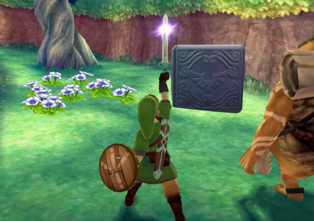 The Legend of Zelda: Skyward Sword HD cube déesse