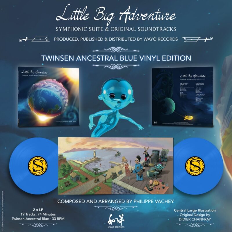 little big adventure symphonic suite & ost - visuel vinyle