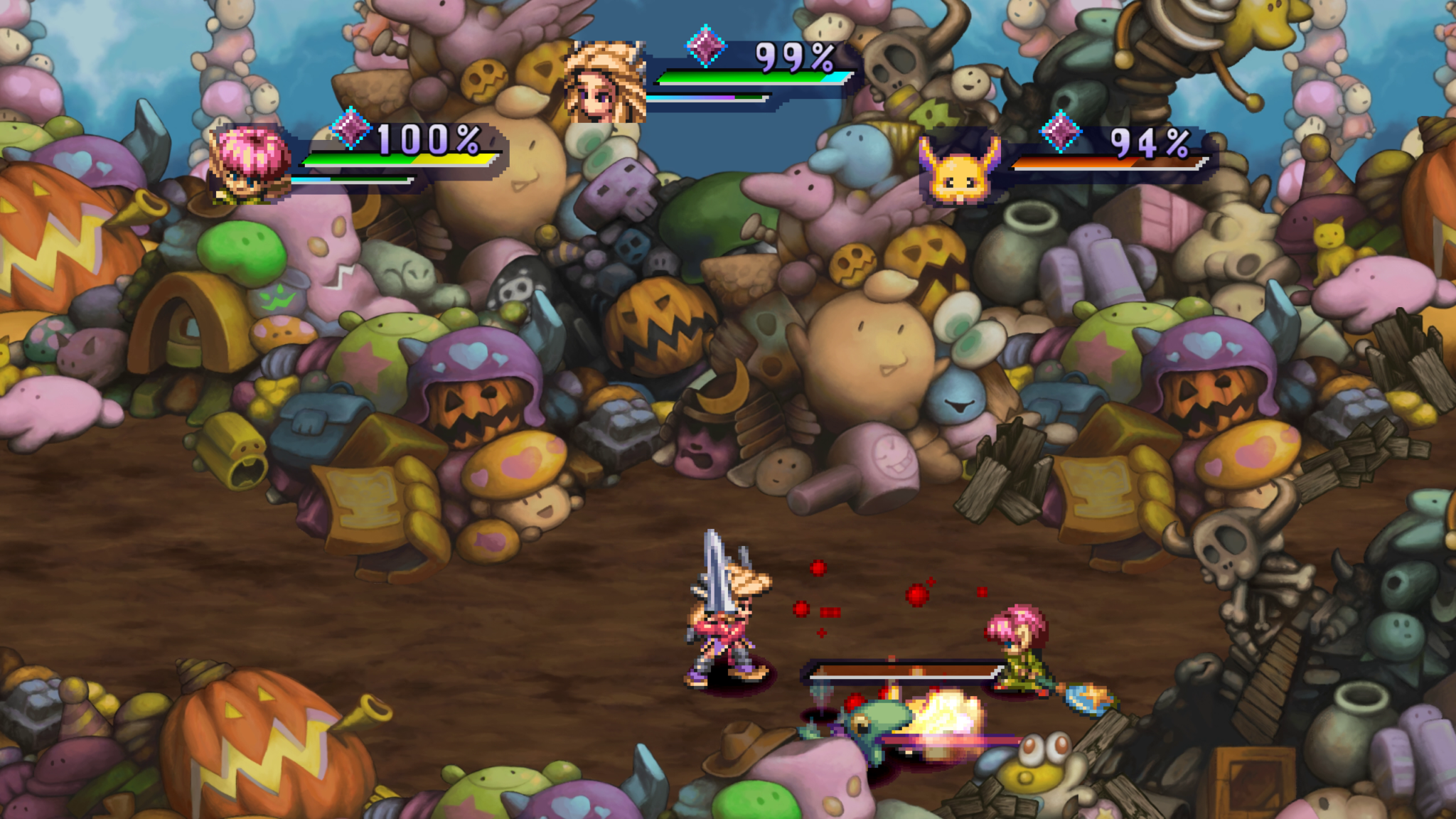 the legend of mana combat monde jouet