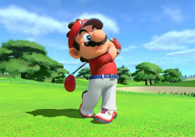 Mario Golf: Super Rush - Mario twist