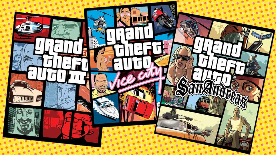 Vers des remarsters de GTA 3, Vice City et San Andreas ?