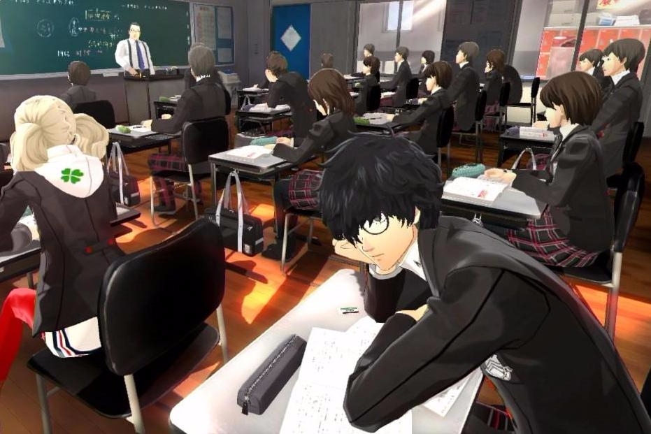 Persona 5 école jeu vidéo