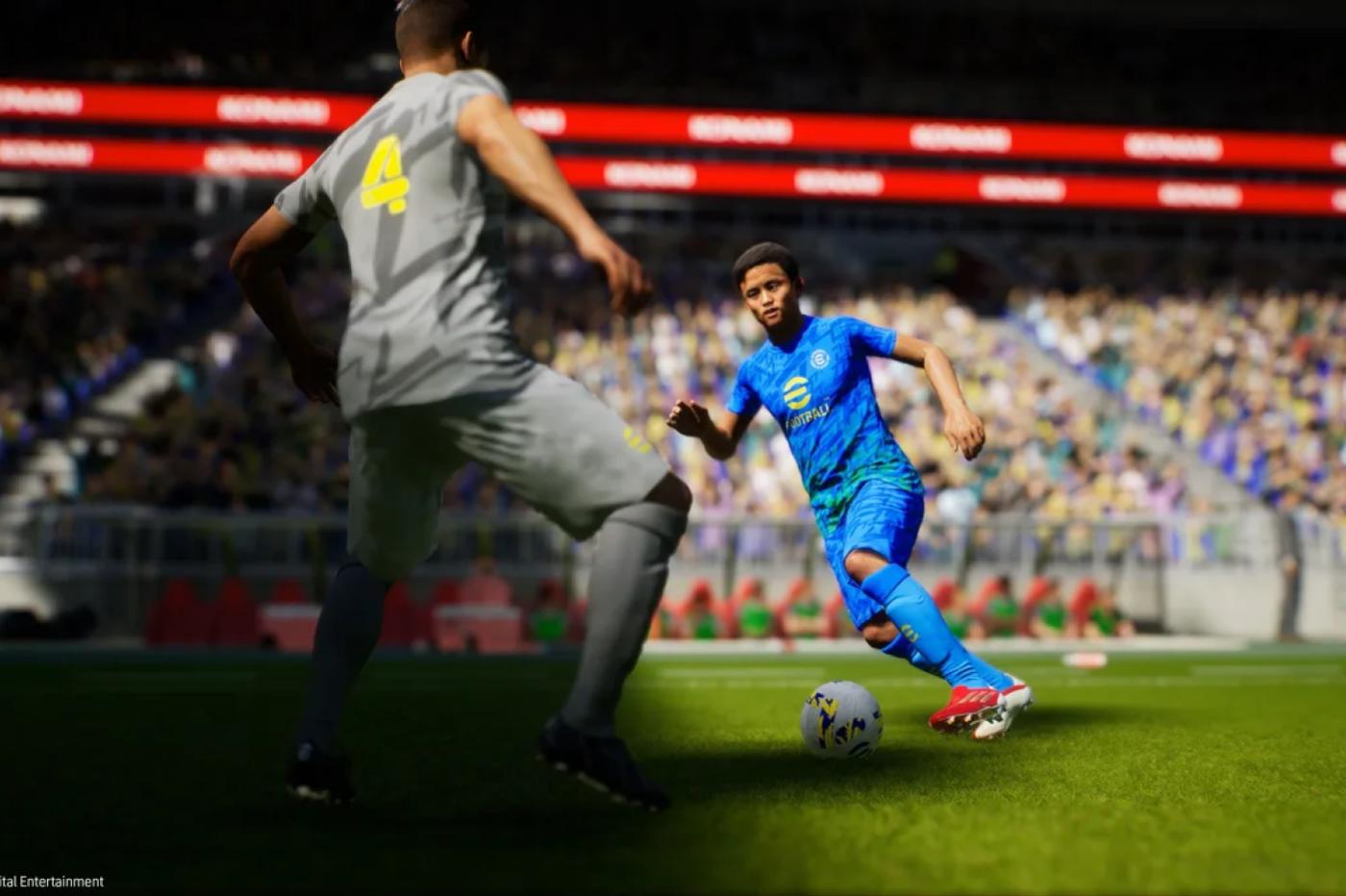 efootball PES 2021 dribble