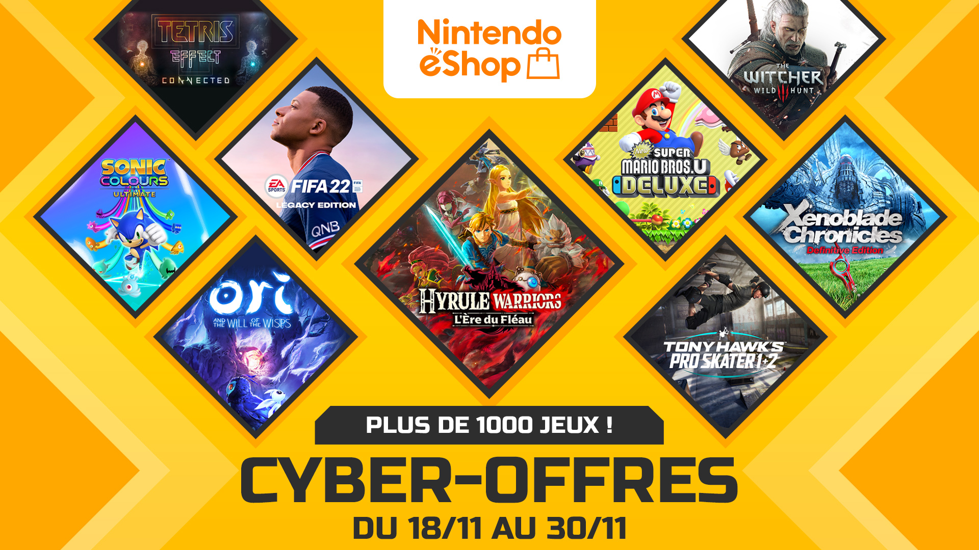 Cyber Offres Nintendo 2021