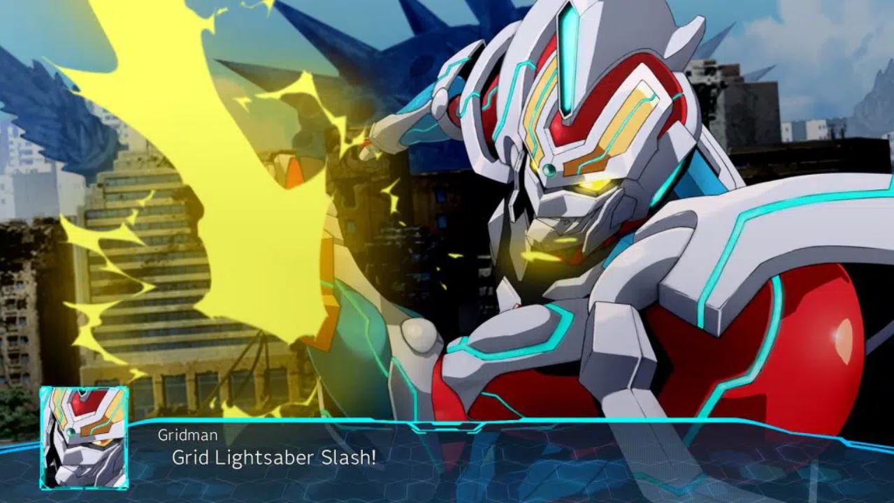 Super Robot Wars 30 Gridman attaque