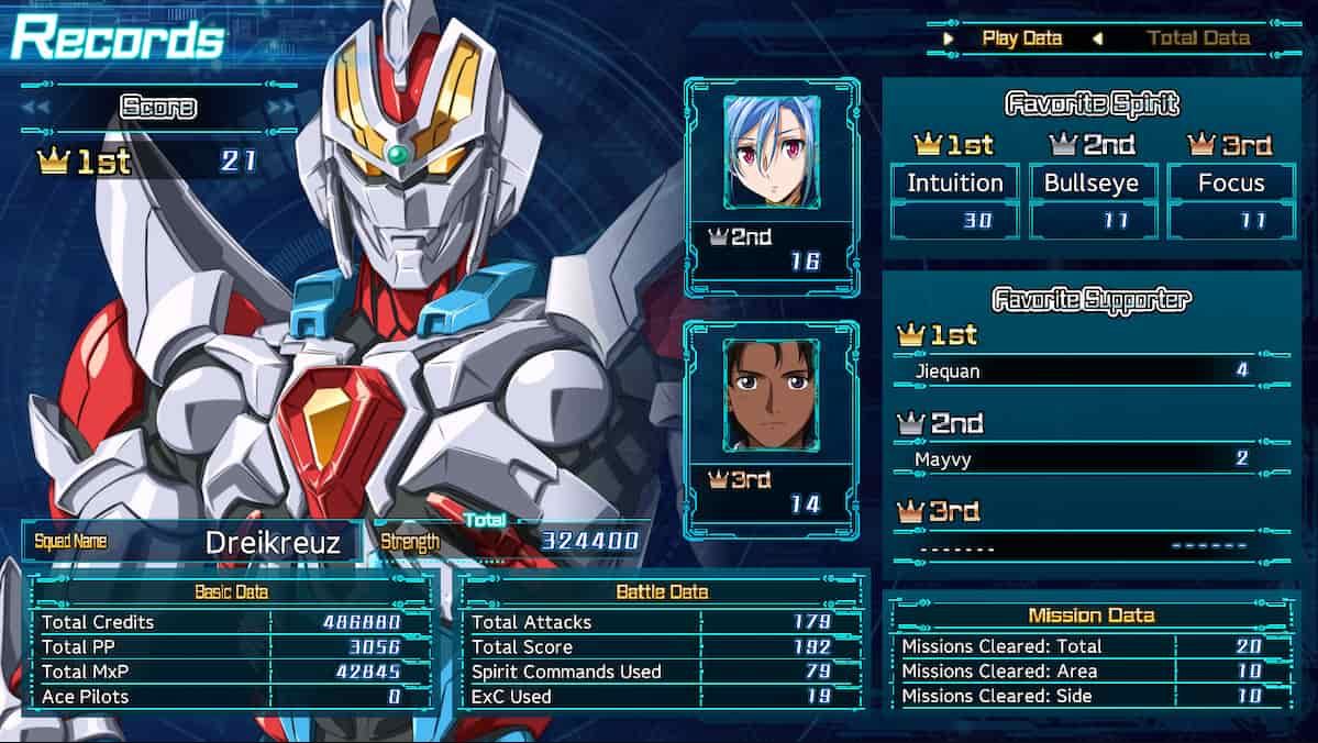 Super-Robot-Wars-30 5 fiche perso