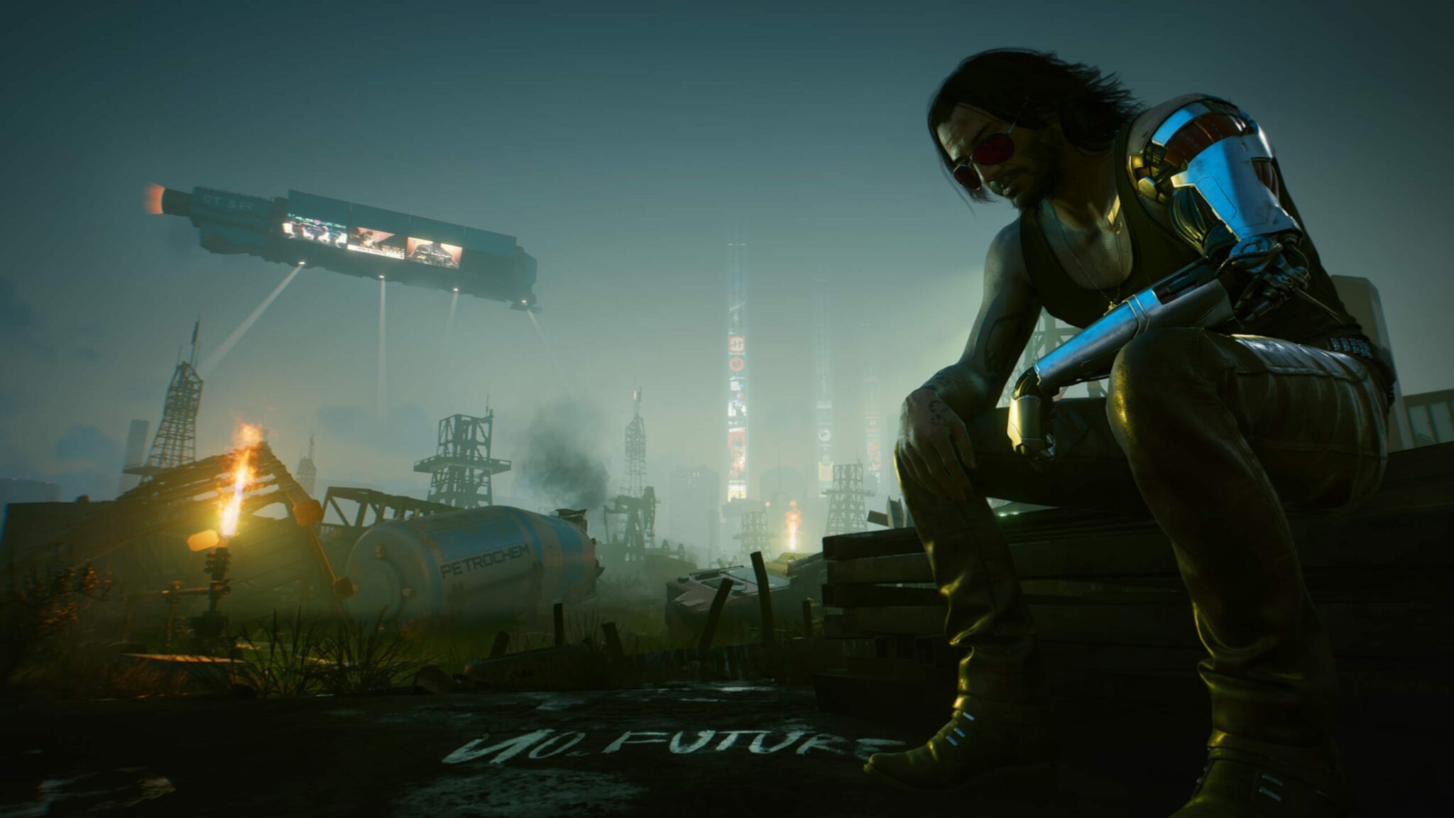 CD Projekt Red Cyberpunk 2077silver sad zeppellin