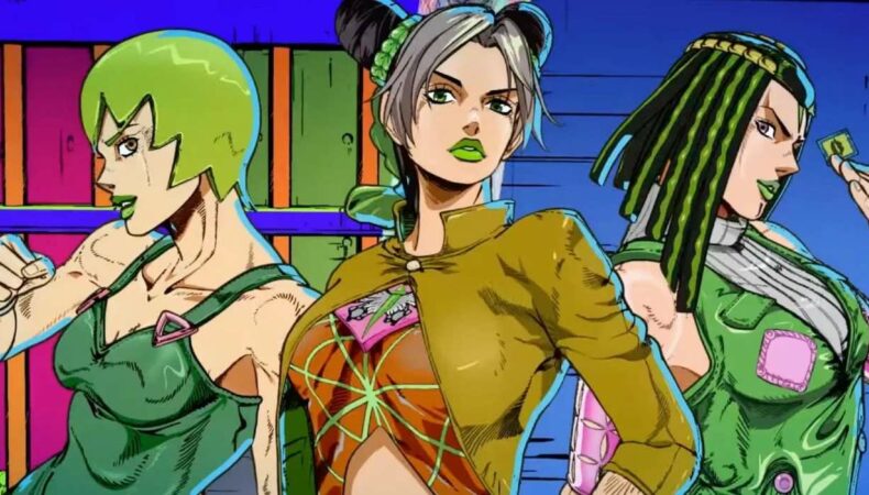 jolyne hermes stone ocean foo fighters