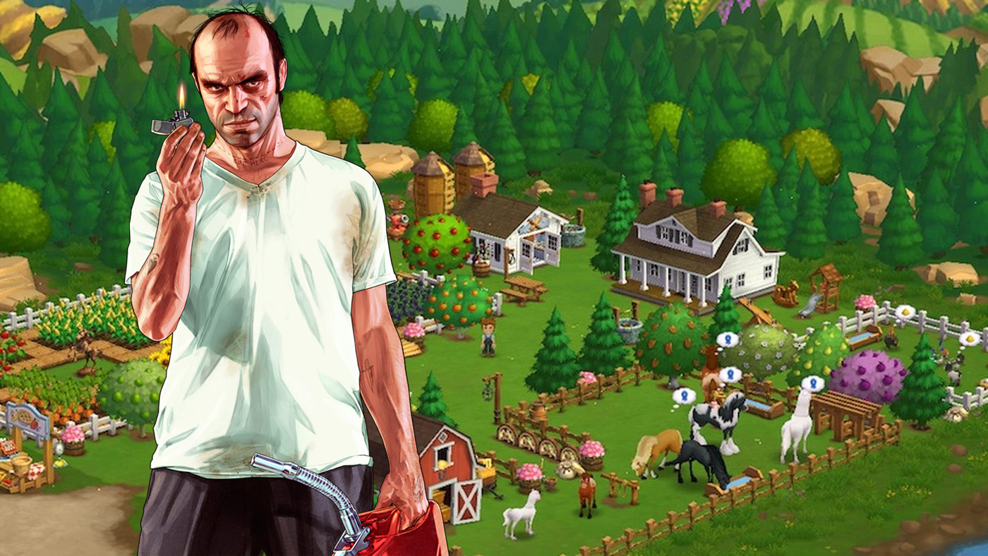 Rachat Zynga Take-Two GTA Farville