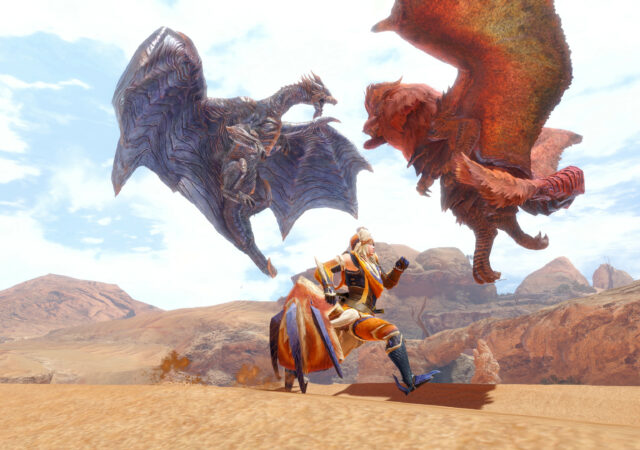 Monster Hunter Rise - Teostra vs Kushala