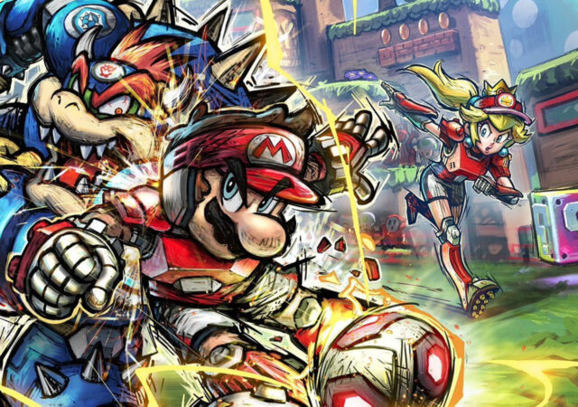 Mario Strikers: Battle League Football - Mario et Bowser