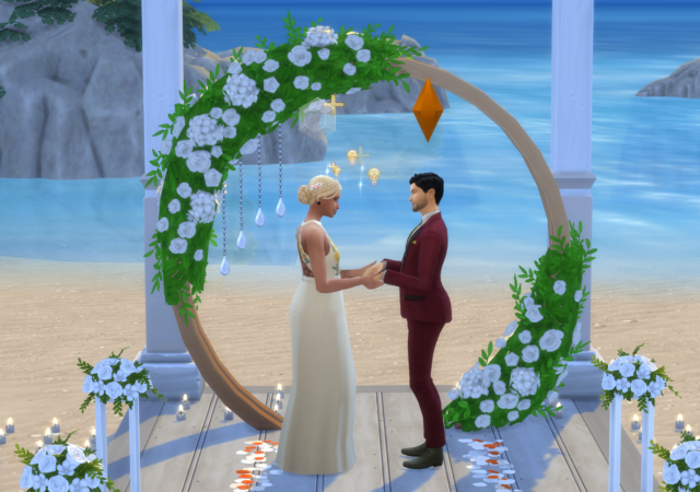 Découverte du pack mariage Les Sims 4