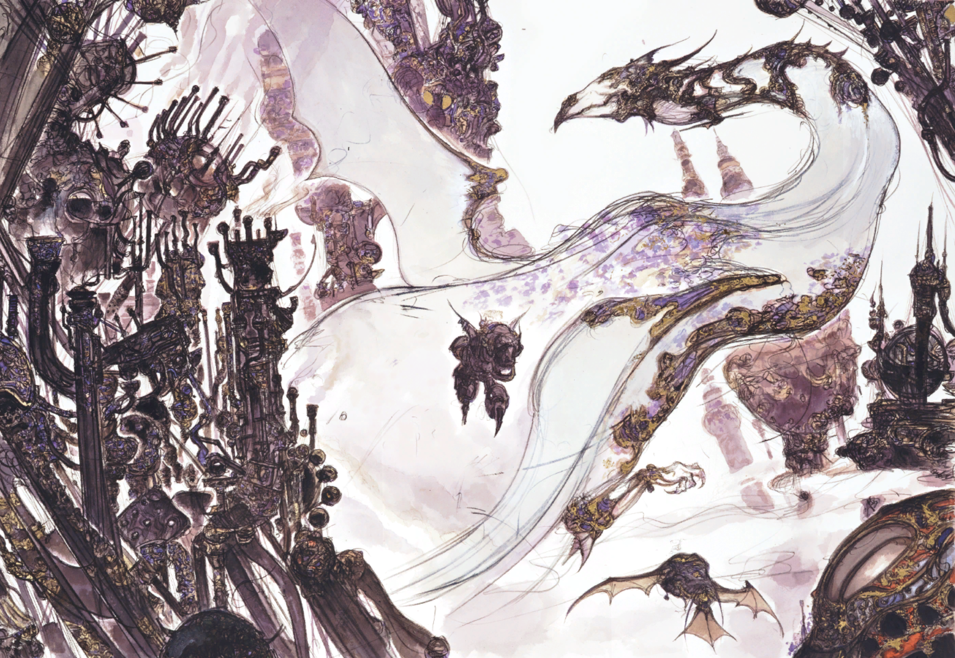 Final Fantasy 6 -Yoshitaka Amano