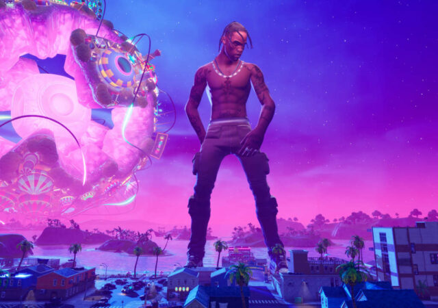 Sony Playstation Fornite Travis Scott