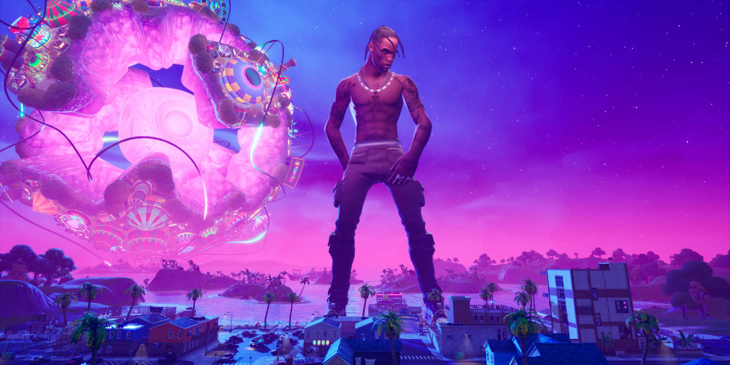 Sony Playstation Fornite Travis Scott