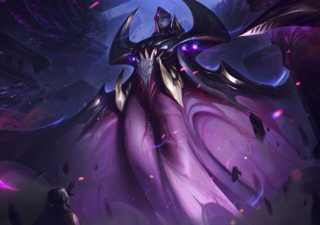 Splash art de Bel'Veth, le nouveau champion de League of Legends