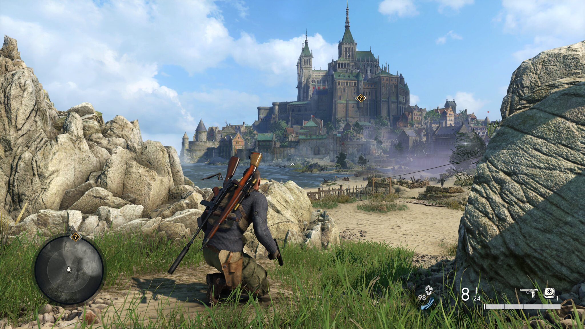 Sniper ELite 5 Mont Saint Michel