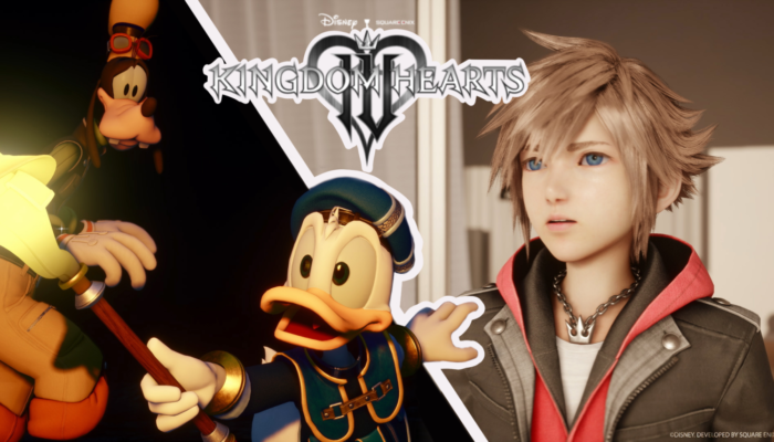 Sora, Donald et Dingo dans KHIV