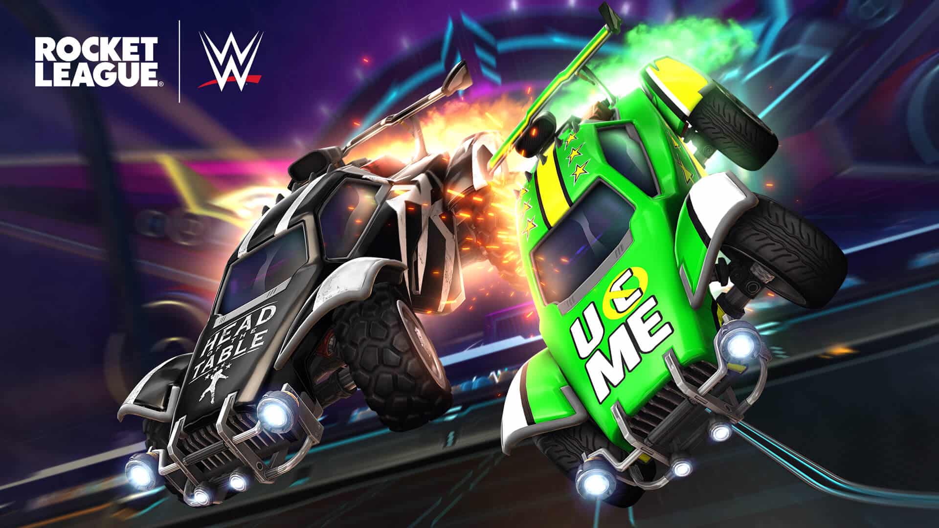 WWE X ROCKET LEAGUE