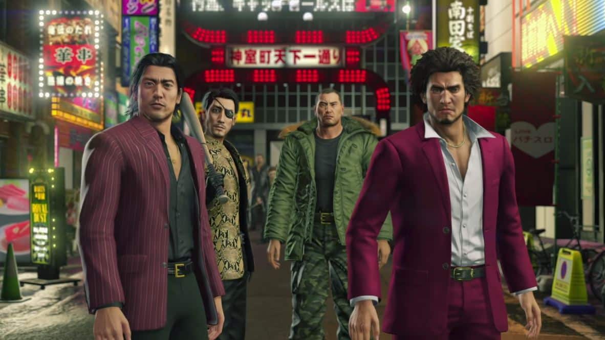 Yakuza Personnages