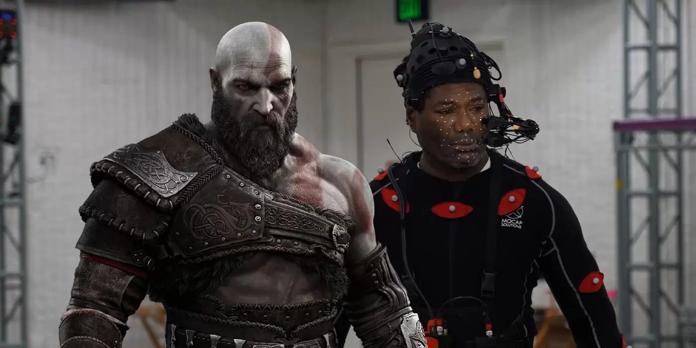 God of War Ragnarök - Kratos et Christopher Judge