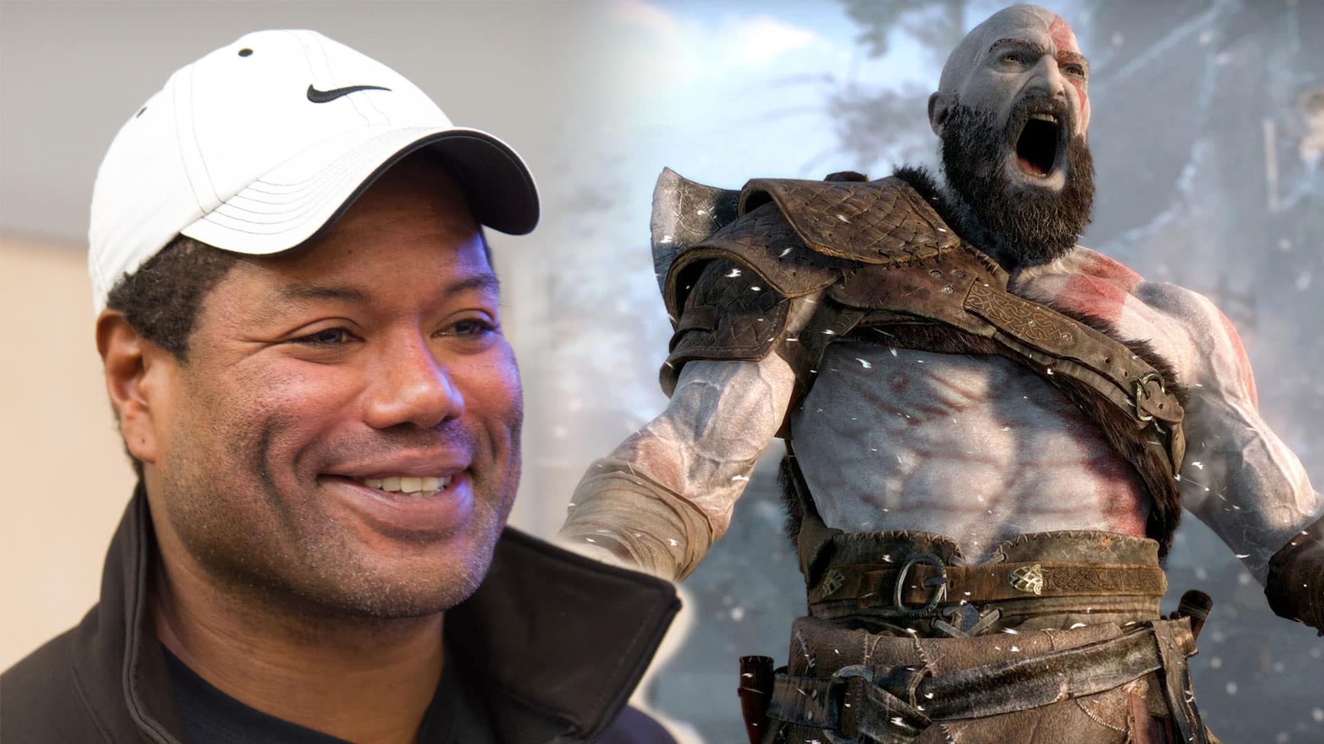 God of War Ragnarök - Kratos et Christopher Judge