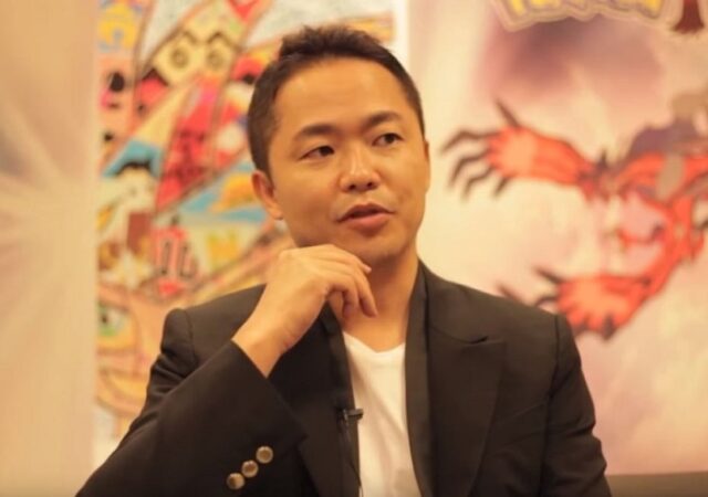 Junichi Masuda lors de la sortie de Pokémon X et Y