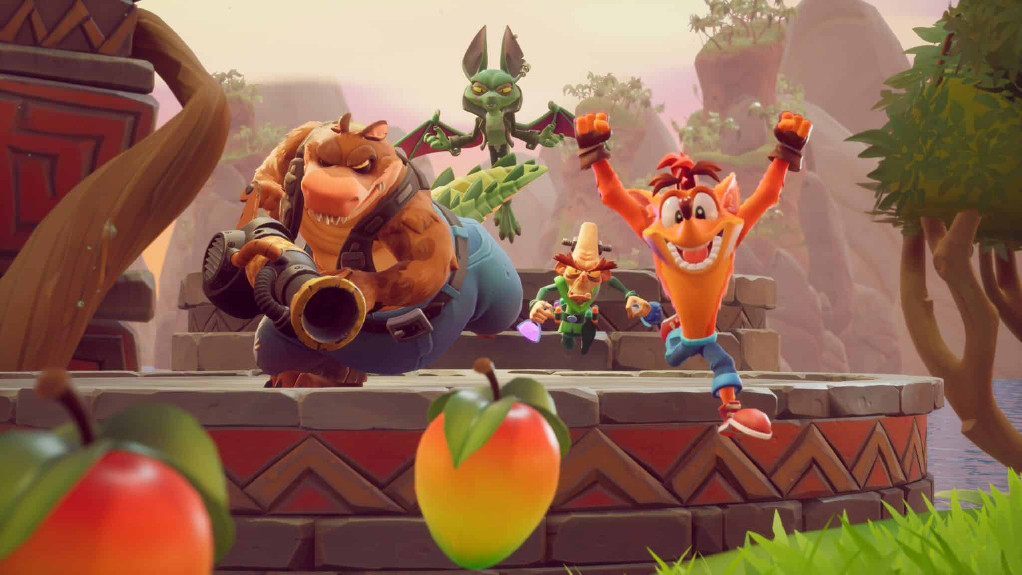 Crash team rumble des fruits et de la castagne