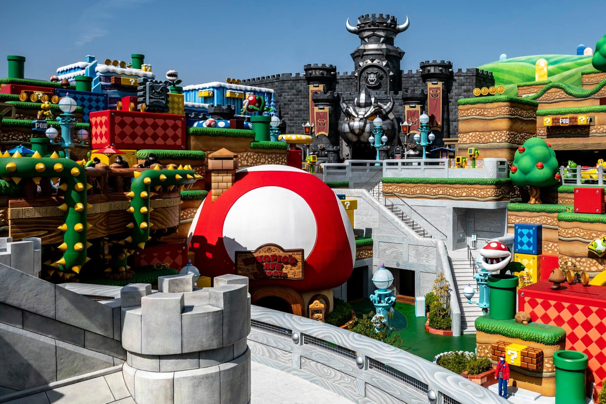 Super Nintendo World, visuel du parc Japonais