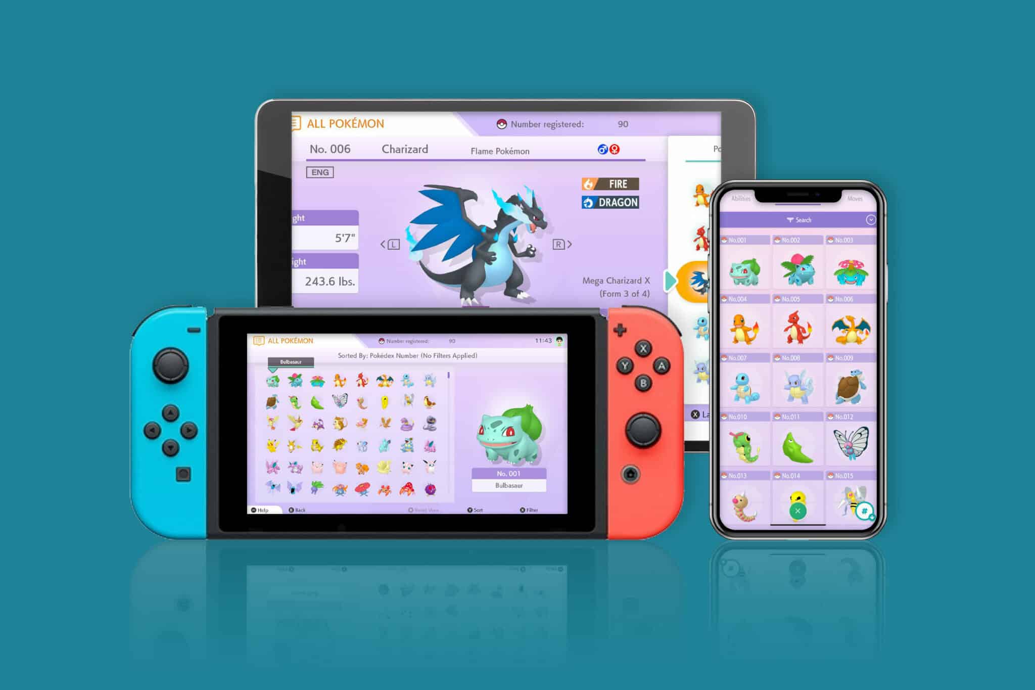 Le Pokémon Home disponible pour le patch 1.2