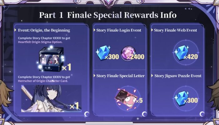 récompenses version kiana