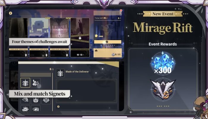 Event Mirage rift