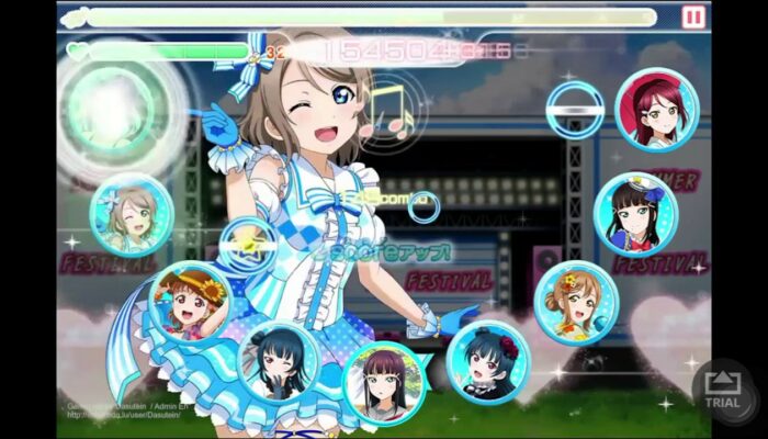 Love Live School Idol Festival gameplay