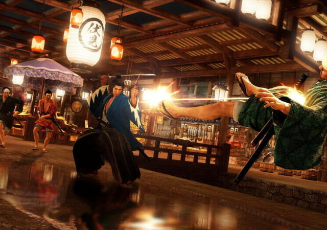 Like a Dragon: Ishin combat