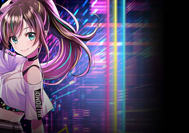 Kizuna Ai Touch the Beat key art