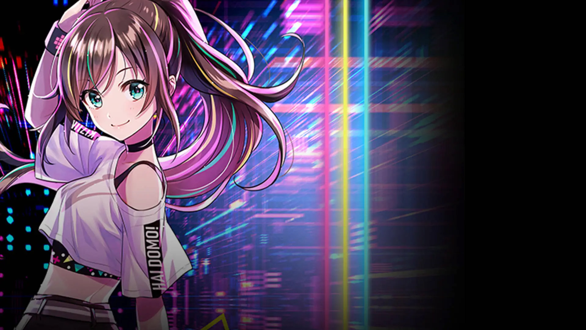 Kizuna Ai Touch the Beat key art