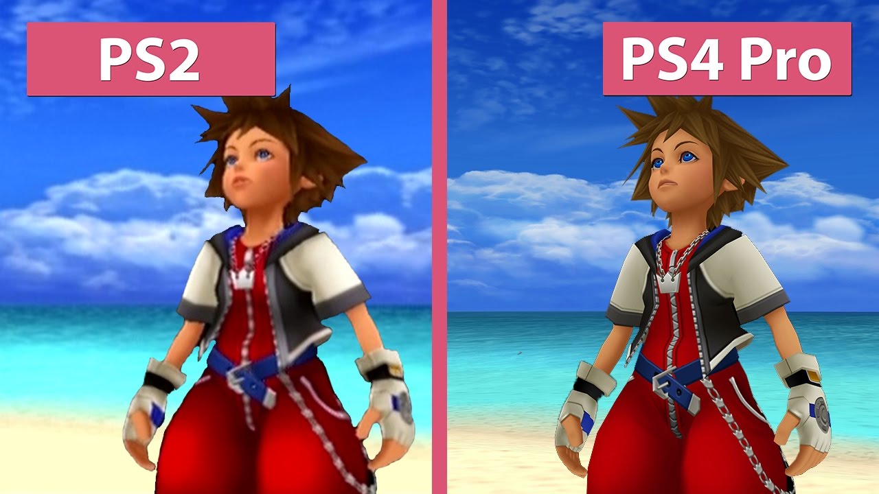 Sora profite des remasters pour avoir des détails plus lisibles