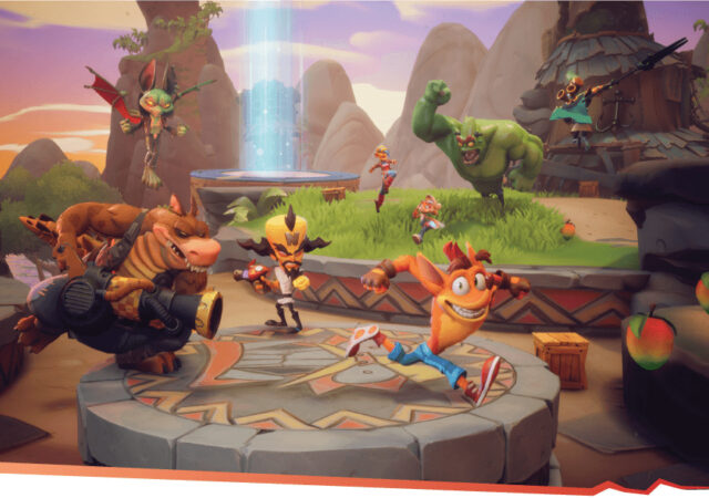 Crash Team Rumble key art