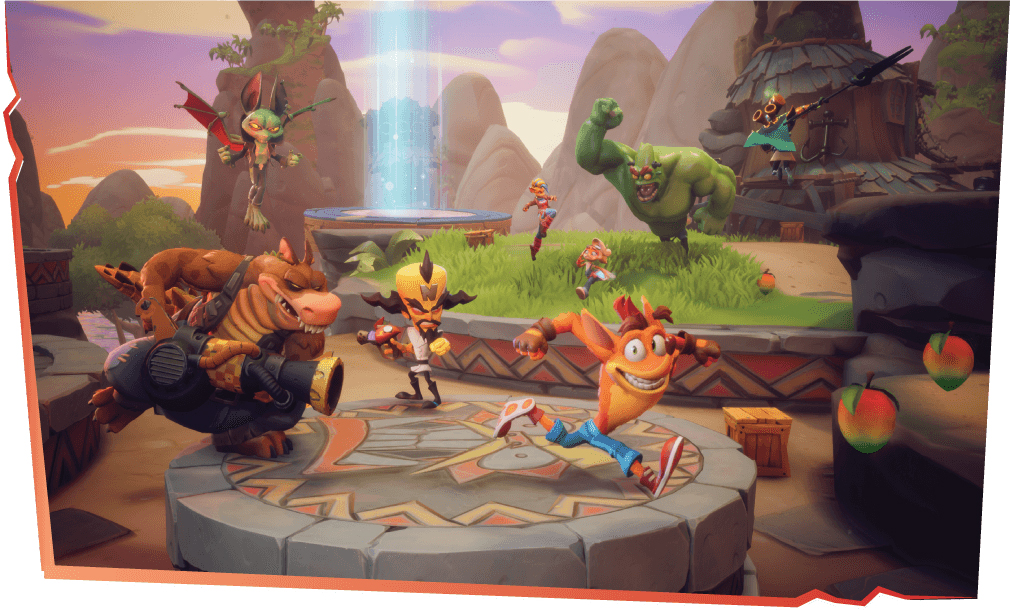 Crash Team Rumble key art