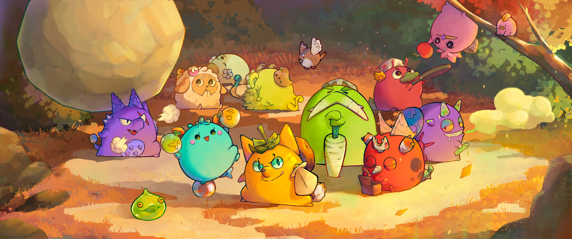 Axie Infinity, le projet NFTs de collection de monstre le plus connu actuellement