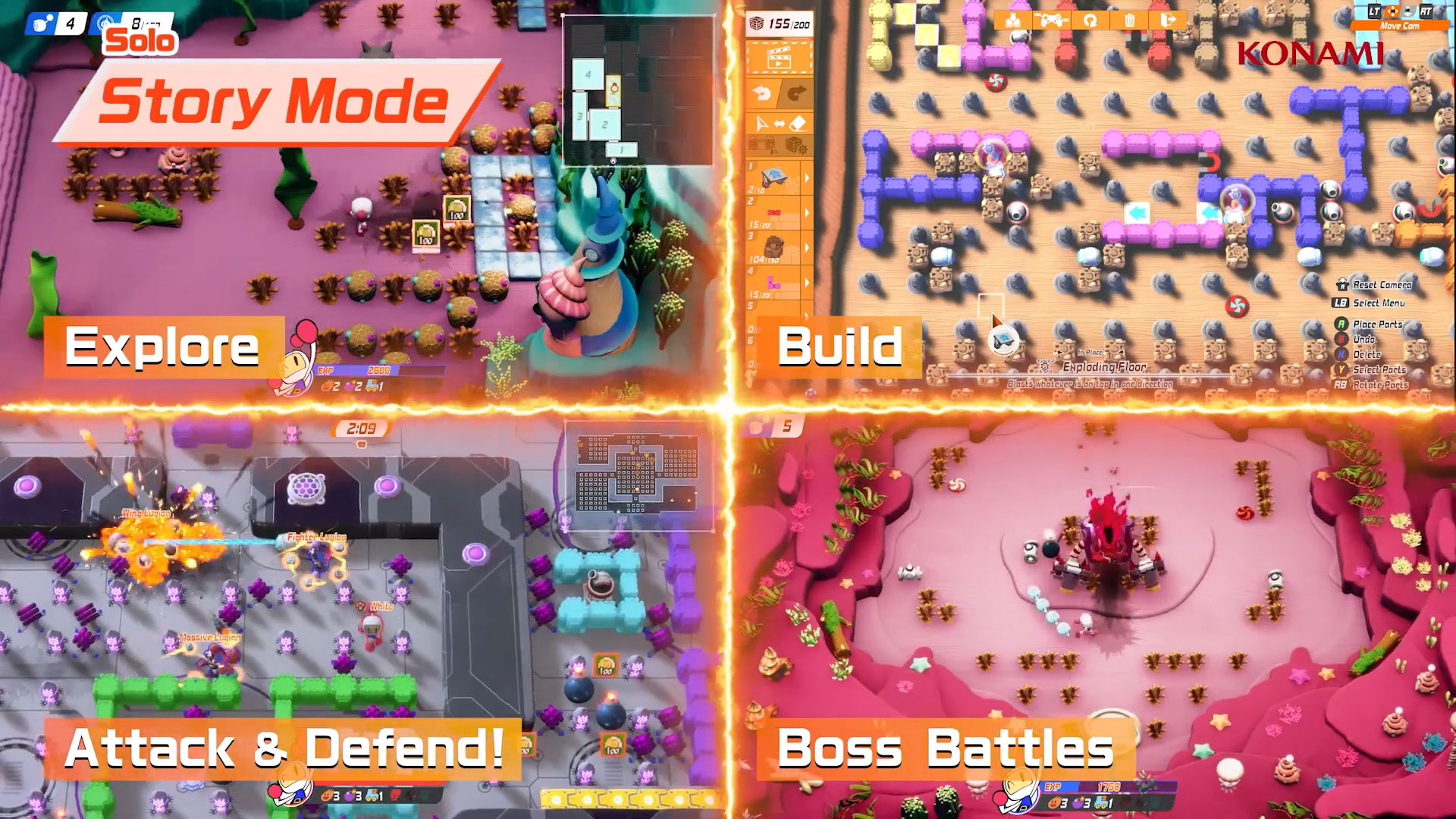 Bomberman modes de jeu