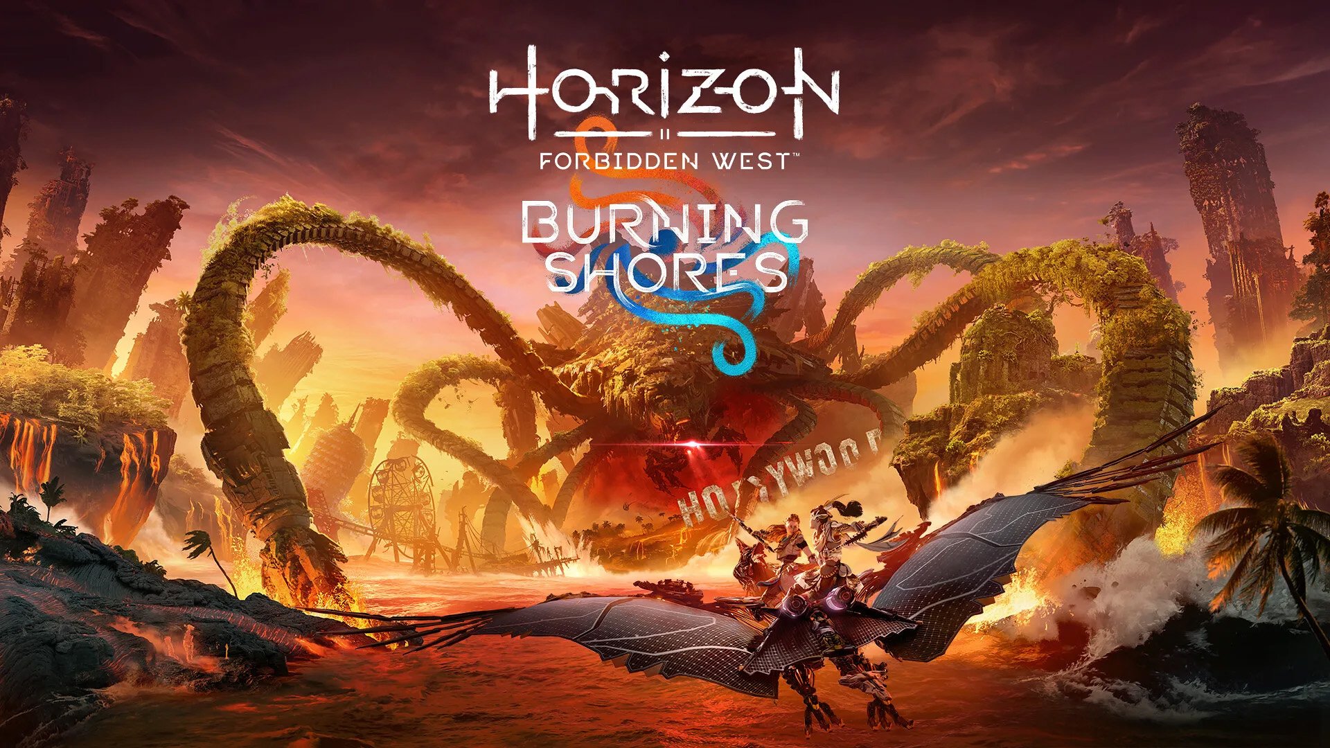 Horizon Burning Shores - Couverture