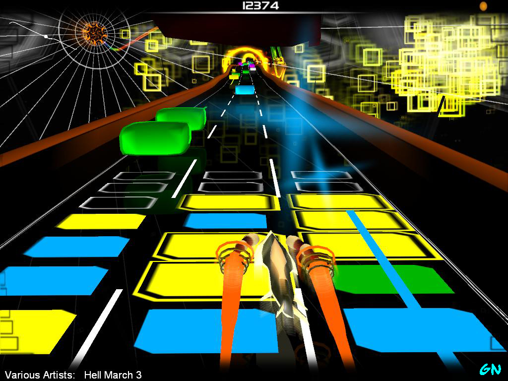 Audiosurf, un jeu dont les maps sont générées automatiquement par intelligence artificielle