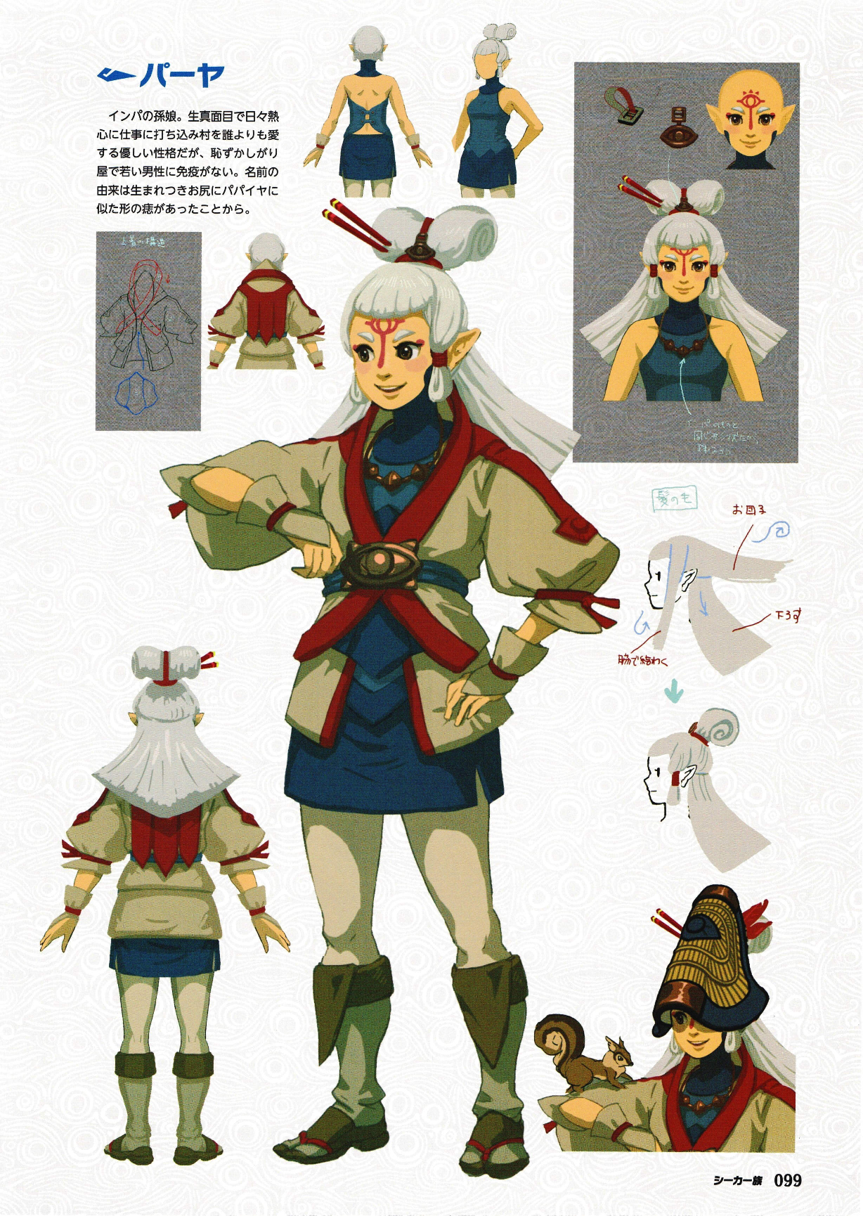 BOTW Paya - Tenue Sheikah